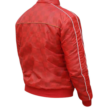 The Ryan Gosling Red Leather Jacket