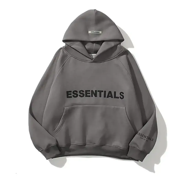 Essential Oversize Grey Hoodie