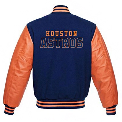 Men Huston Astros Letterman Jacket