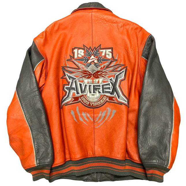 Avirex Ice Tigers Leather Jacket