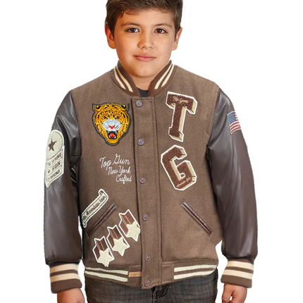 Kids Tiger Varsity Jacket