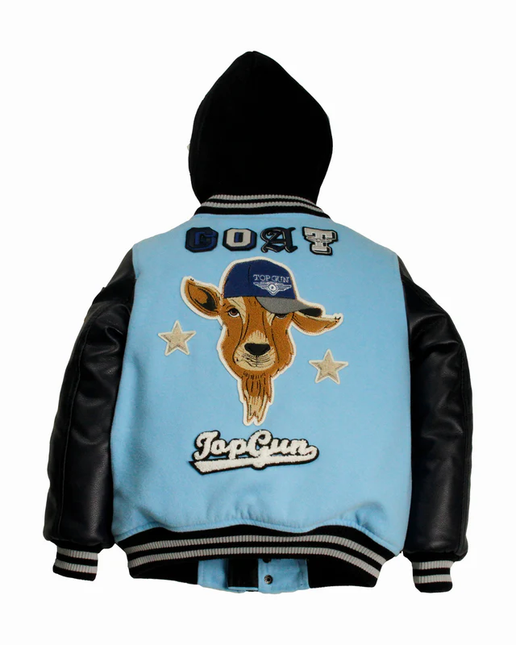 Kids The Goat Varsity Jacket